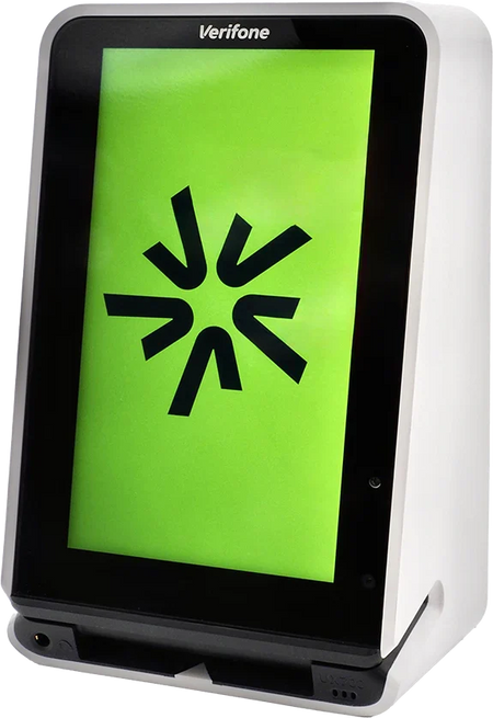 Senvend Verifone UX700 cashless payment terminal for vending machines with touchscreen